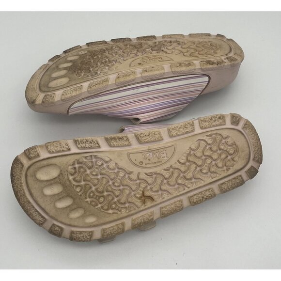 Birki's Birkenstock Sansibar 3 Strap Sandal Pastel Pink Stripe Women's 39 / 8 - Picture 5 of 7